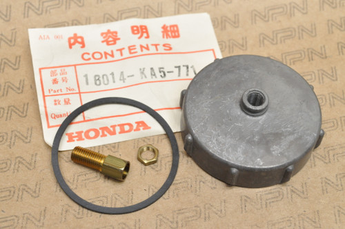 NOS Honda CR250 R CR480 R CR500 R Elsinore Carburetor Top Set Cap 16014-KA5-771