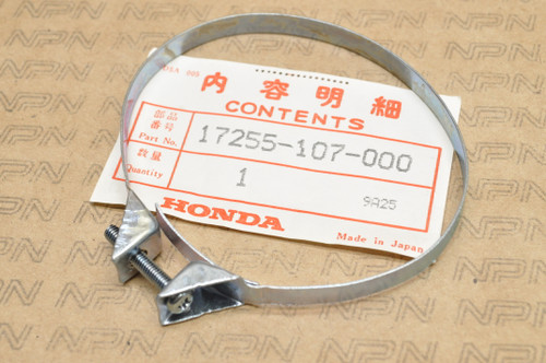 NOS Honda CL125 SL100 SL125 TL125 XL100 XR100 XR75 Band Clamp 17255-107-000