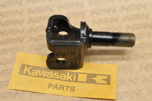 NOS Kawasaki 1983 EX305 GPz Front Foot Peg Rest Bracket Holder 34003-1153
