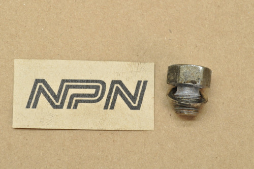 Vtg Used OEM Honda CB750 GL1000 Brake Master Cylinder Drain Plug Bolt 90161-371-003