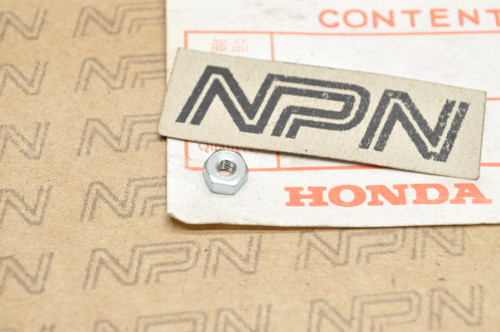 NOS Honda CA160 CA72 CA77 CA95 CB450 CL175 CL72 CL77 3mm Nut 94001-03000