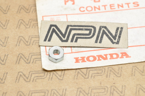 NOS Honda CA160 CA72 CA77 CA95 CB160 CB750 MT125 4mm Hex Nut 94001-04000