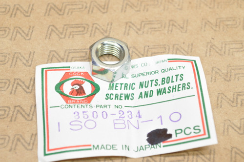 NOS Honda CB750 CL77 CR250 CT90 S90 SL350 XL250 Z50 Nut 10mm 94030-10000