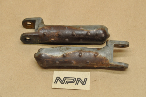 Vintage Used OEM Honda CT200 CT90 K0-K1 Left & Right Foot Peg Rest Step 50630-033-000