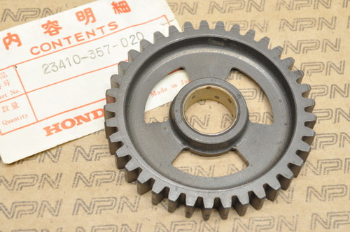 NOS Honda CR250 M Elsinore Counter Shaft Low Gear 37T 23410-357-020