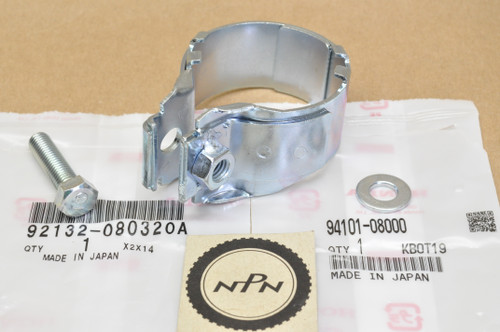 New Honda CB500 T CB400 F CB450 K5-K7 Muffler Exhaust Pipe Clamp 18372-375-300