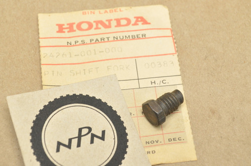 NOS Honda C100 C102 C105 T C110 C200 CT200 S65 S90 Gear Shift Fork Guide Pin 24261-001-000