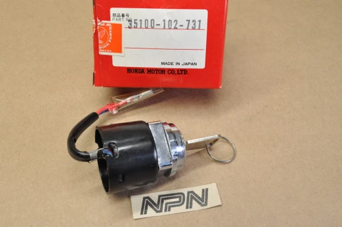 NOS Honda Trail 90 CT90 K6-1976 Key Ignition Switch Assembly 35100-102-731