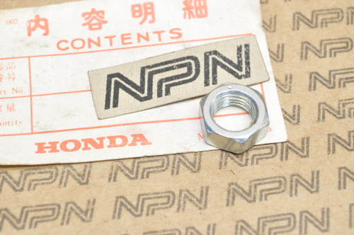 NOS Honda CB450 CBX CR250 MR250 SL90 VF700 XR350 ZB50 Nut 94002-12000-0S