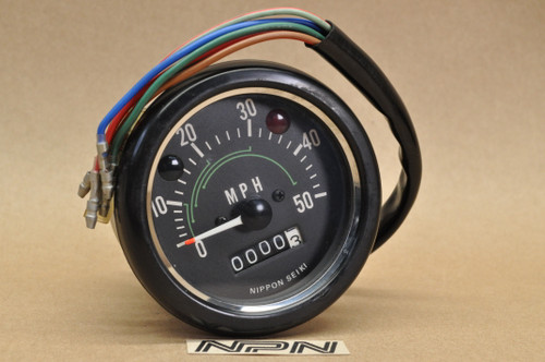 NOS Honda CT70 H SL70 XL70 4 Speed Speedometer MPH Odometer Gauge 37200-098-985