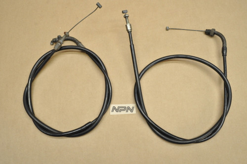 Vtg OEM Honda CB1000 CB750 CB900 Throttle Cable "A" "B" Set 17910-425-030