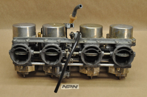 Vintage Honda 1982 CB900 F Keihin Carburetor Block Assembly VB43C 16100-438-673