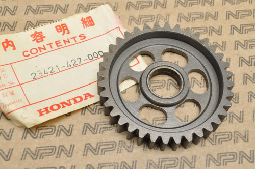 NOS Honda ATC185 ATC200 XL185 XL200 Countershaft Low Gear 36T 23421-427-000