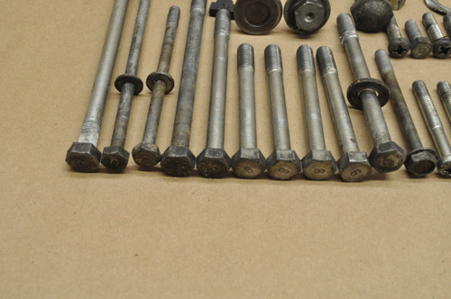 Vintage OEM Honda 1973 CL350 K5 Engine Bolt Screw Washer Nut Plate Cap Spring Hardware Lot