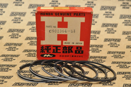 NOS Honda CB92 .75 Oversize Piston Ring Set For 2 Pistons= 6 Rings 13040-200-000