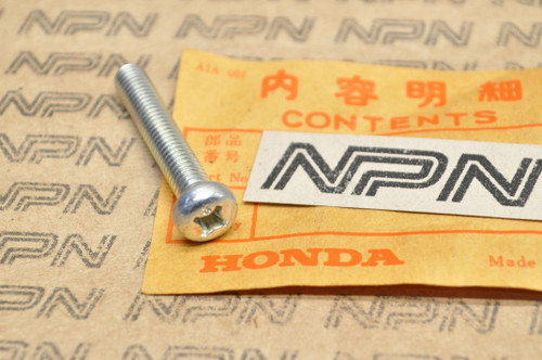 NOS Honda 1986-87 Z50 R 1986 Z50RD Crank Case Cover Screw 6x36 93500-06036-0A
