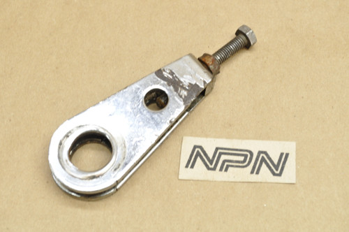 Vtg OEM Honda CL72 CL77 Left Drive Chain Adjuster & Bolt 40544-273-010