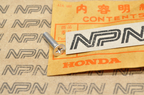 NOS Honda CA95 CB92 CL125 A SS125 A Cap Flat Head Screw 4x16 93600-04016