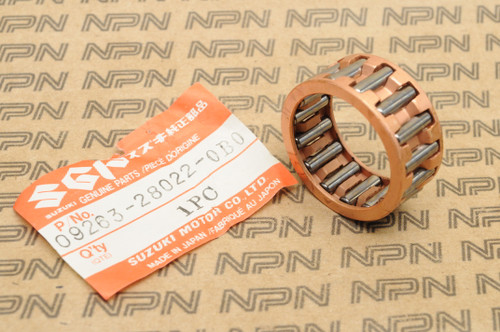 NOS Suzuki DR125 GN125 LT185 SP125 Crank Shaft Connecting Rod Needle Bearing 09263-28022-0B0