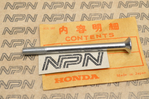 NOS Honda Oval Screw 6x75 93700-06075-02