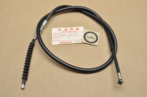 NOS Honda ATC200 CB125 XL125 XL185 XL200 XR185 XR200 Clutch Cable 22870-KB1-600