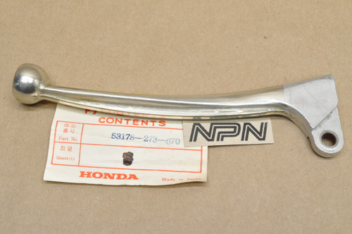 NOS Honda CL72 CL77 Left Handle Bar Clutch Lever 53178-273-670