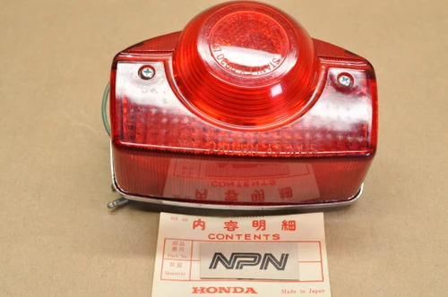 NOS Honda CB500 K0 CB750 K0-K1 Rear Brake Tail Light Assembly 33701-300-671