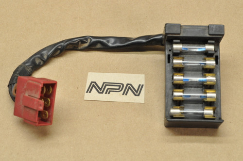 Vtg OEM Honda CB1000 C VF700 C VF750 C V45 Magna Fuse Panel Plate 38200-MB1-005