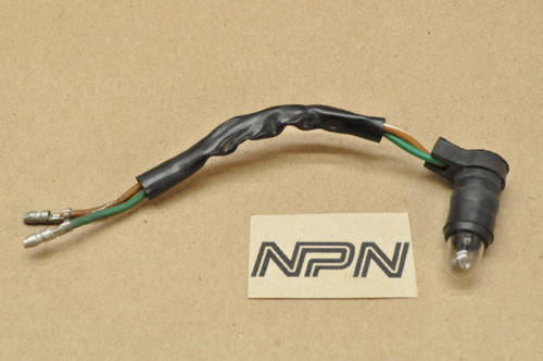 Vtg OEM Honda VF700 C VF750 C V45 Magna Tachometer Pilot Light Socket Wire Harness 37203-MB1-000