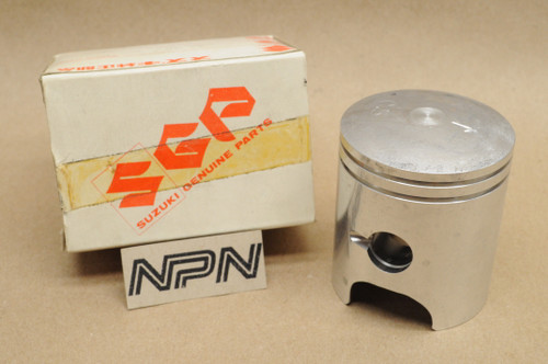 NOS Suzuki 1976-78 RM100 0.50 Oversize Piston 12110-28623