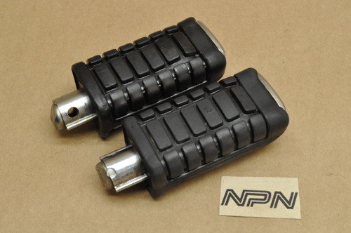 Vtg OEM Honda CX650 VF1100 VF500 VF700 VF750 VT1100 VT500 Foot Peg Set 50711-MB1-000