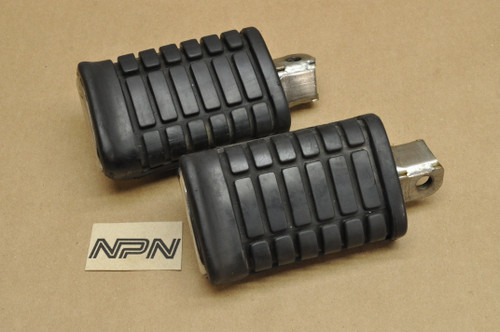 Vtg OEM Honda 1982 VF750 C V45 Magna Sabre Left & Right Main Foot Peg Rest 50630-MB1-000