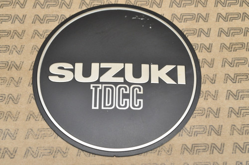 NOS Suzuki 1983 GS650 Magneto Cover Emblem Badge 68233-34210