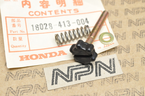 NOS Honda CB400 CM400 CX500 Carburetor Screw Set B 16028-413-004