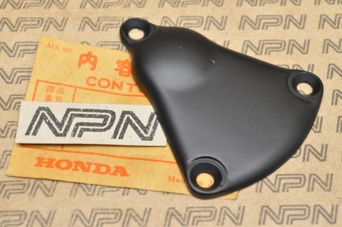 NOS Honda MR175 MT125 Elsinore Black Crank Case Points Cover 11451-373-000