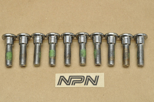 Vtg OEM Honda CB1000 CB1100 CB450 CB550 CM450 CX650 GL650 VF1000 VF1100 VF500 VF700 VF750 VT500 Bolt Qty10 90105-MB0-000