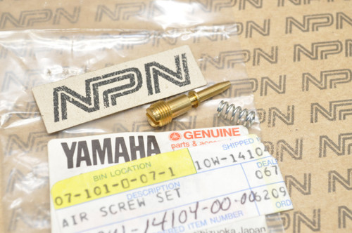 NOS Yamaha DT400 MX125 RD400 TY175 XT500 YZ100 YZ80 Air Screw Set 10W-14104-00