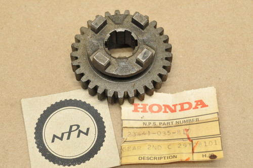 NOS Honda S65 Transmission Counter Shaft Second 2nd Gear 23441-035-810