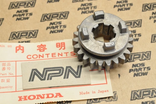 NOS Honda CA110 C110 Transmission Main Shaft Third 3rd Gear 22T 23451-011-020