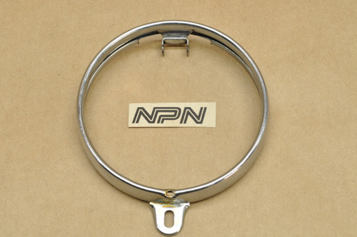 Vtg OEM Honda C100 C102 C110 C105 T S65 Headlight Bezel Rim 33101-005-000