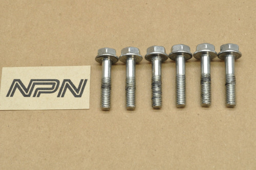 Vtg OEM Honda ATC250 CB450 CB750 CB900 CBX GL1000 XL80 XR250 Bolt Qty6 95701-06028-00