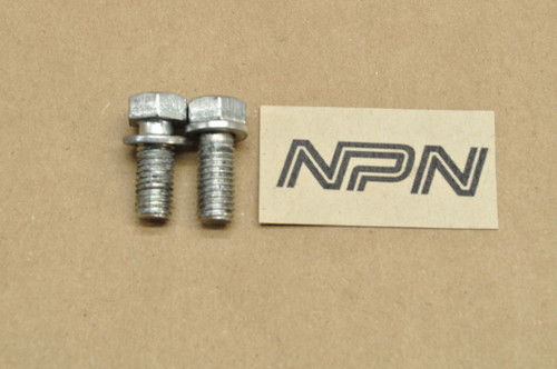 Vtg OEM Honda C70 CB125 CB750 CT110 Z50 Bolt & Washer 8x20 Qty2 93482-08020-00