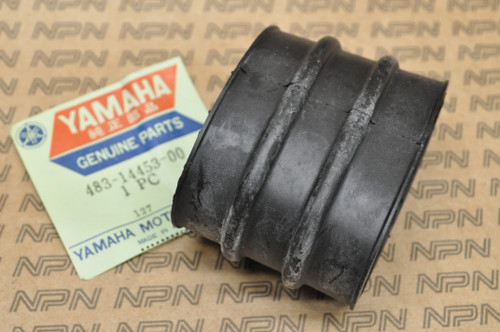 NOS Yamaha 1975 YZ250 YZ360 Air Filter Cleaner Rubber Joint Boot 483-14453-00