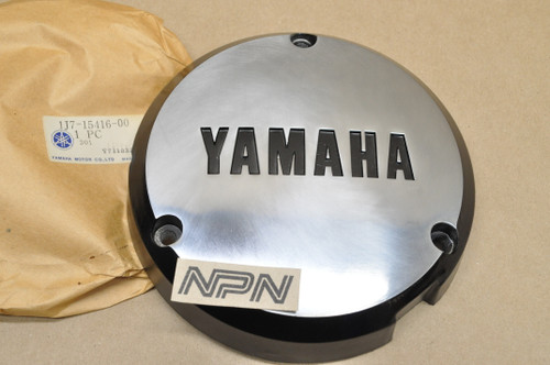 NOS Yamaha 1977-78 XS750 Oil Pump Crank Case Side Cover 1J7-15416-00