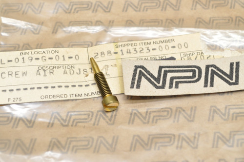 NOS Yamaha 1971 JT1 Carburetor Air Adjusting Screw 288-14323-00