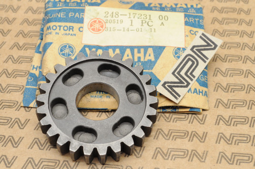 NOS Yamaha 1969-71 AT1 CT1 1970-71 HT1 3rd Wheel Gear 26T 248-17231-00