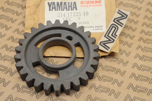 NOS Yamaha DT1 DT2 DT3 DT250 DT400 RT1 RT2 RT3 2nd Wheel Gear 34T 214-17221-10