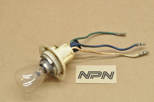 Vtg OEM Honda ATC110 ATC185 ATC200 Big Red Head Light Lamp Socket 33130-958-013