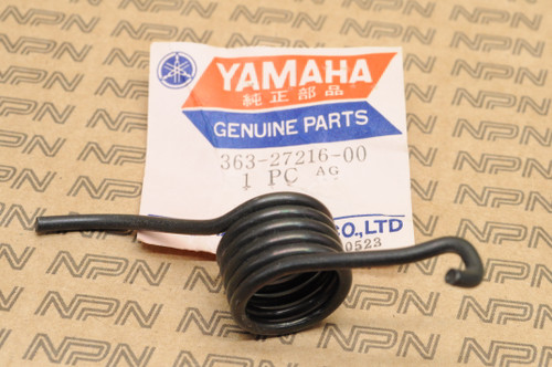 NOS Yamaha MX250 MX360 SC500 Rear Brake Pedal Return Spring 363-27216-00