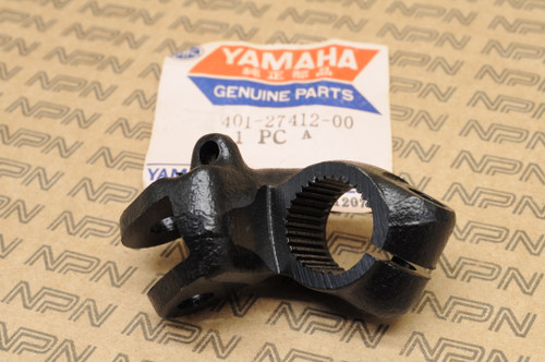 NOS Yamaha 1974-75 MX125 MX175 1974-77 YZ125 Foot Rest Peg Bracket #1 401-27412-00